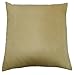 DreamHome - Solid Faux Suede Decorative Pillow Cover/Sham, (26x26, Sunshine)