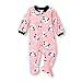 The Children's Place Baby Girls' Long Sleeve Blanket Pajamas, Panda Pink, 18-24 Months