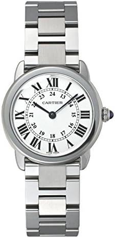 カルティエ Cartier ロンドソロ SM W6701004 シルバー文字盤 新品 腕時計 レディース (W134031) [並行輸入品]