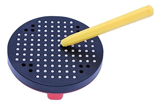 B.N.D TOP Magnetic Balls Tablet Magnetic Drawing Board OT Toys for Kids Educational Magnet Toys fine Motor Skills Toys 4 Round magnetab Stylus Magnetic Drawing Board Magnets Pen ot Pencil Grips