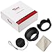 49mm Lens Hood Set Lens Shade Compatible with Canon EF 50mm f/1.8 STM Lens Replaces Canon ES-68 Hood, Collapsible Rubber Lens Hood + Reversible Tulip Flower Lens Hood + Center Pinch Lens Cap