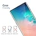 Galaxy S10 Screen Protector [2 Pack], S10 Tempered Glass [HD Clear][No Bubbles][9H Hardness][Support Fingerprint Unlok] Tempered Glass Screen Protector Compatible with Samsung Galaxy S10 (6.1’’)