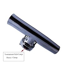 10" Clamp en 360 grados ajustable soporte para cañas de pescar & pvc Liner   Pinza para adaptarse a 1   1 4" a 2" Tubo