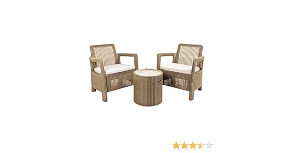 Keter - Conjunto de terraza o balcón Tarifa Balcony con mesa ...