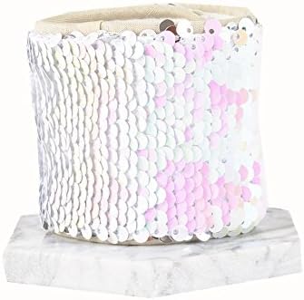 Mermaid Bracelet for Party Favors, Christmas Gifts 2 Color Reversible Sequin Bracelets –Magic Party Supplies Favors Slap Bracelet For Women, Girls and Kids (SDK003)