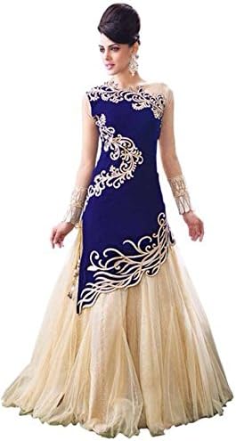 Ekdin Fancy Party wear Designer Georgette Embroidered Semi Stiched Salwar Suit