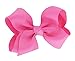 WD2U Baby-Girls 3" by 2" GrosGrain Knotted Boutique Hair Bow Alligator Clip USA