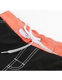 Meegsking - Bañador para mujer de secado rápido, pantalones cortos con forro interior suave