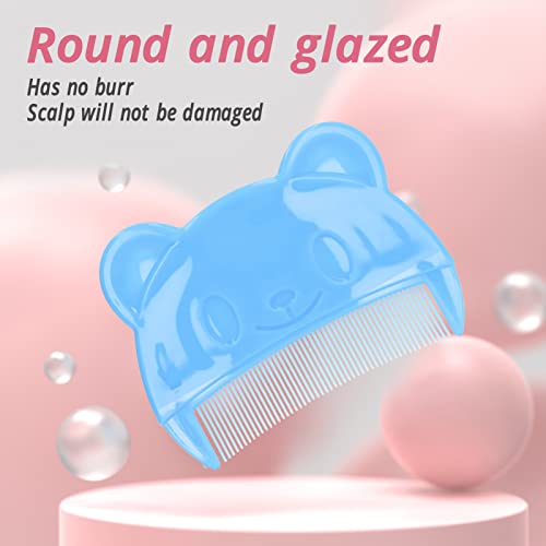 Baby Scalp Scrub Brush Baby Scalp Brush Soft Fluffy Bath Handle (Blue