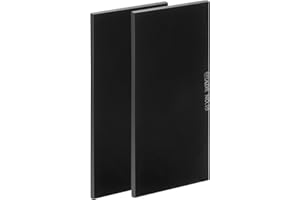 HARFINGTON Welding Lens Shade 10 Glass 2 Each 2" x 4.25" Replacement Welding Lens Hardened Glass Black Darkening Filter Plate