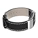 For Fitbit Charge 2 Replacement Bands Large Small, SnowCinda Classic Genuine Leather Wristband With Metal Connectors for Fitbit Charge 2 Heart Rate
