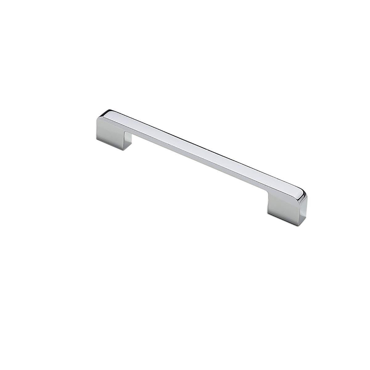 5 PCS Cabinet Handles Furniture Drawer Wardrobe Door Kitchen Cupboard Pull Zinc Alloy Polished Chrome T Bar Handles Pulls Hole Center 160mm