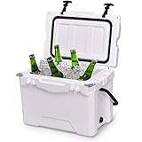 Giantex Portable Cooler Ice Chest Outdoor Insulated Heavy Duty Cooler with Carrying Handle Fishing Hunting Sports
