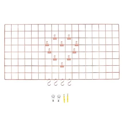 Image result for wall hanging wire mesh frame