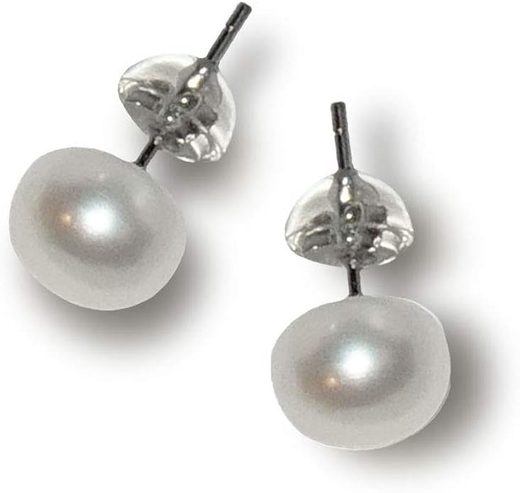 Orecchini Argento 925 Con Perla D'Acqua Dolce - Foto 2