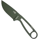 ESEE Izula Fixed Blade Knife w/Molded Polymer Sheath and Clip Plate