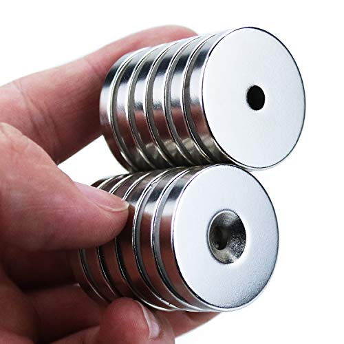4 Neodymium+Countersunk+Magnets+Permanent+Magnets