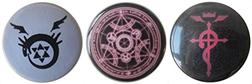 Fullmetal Alchemist 1.25 Inch Magnet Set