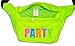 Bam Products- Neon Fanny Party Pack (Yellow-Multi)