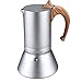 Lonyoung 6 Cups Stovetop Espresso Maker Pot, Italian Espresso Coffee Maker, 12oz Moka Pot Anodized Aluminum