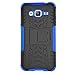Galaxy J3V Case, J3 Case, J36V Case, Skmy Military Tires Leather and Kickstand with Shockproof and Anti-Scratch and Non-Slip Case for Samsung Galaxy J3 / J3 V, Galaxy Sol/Sky, Express Prime(Blue)