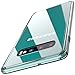 TOZO for Samsung Galaxy S10 Case 6.1 Inch (2019) Hybrid PC+TPU Soft Grip Matte Finish Clear Back Panel Cover for Samsung Galaxy S10 (Clear)