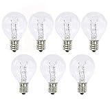 7-Pack,20 Watt Wax Melt Warmer Light Bulbs for Middle Size Scentsy Warmers & Candle Wax Warmer,Extra Long Life