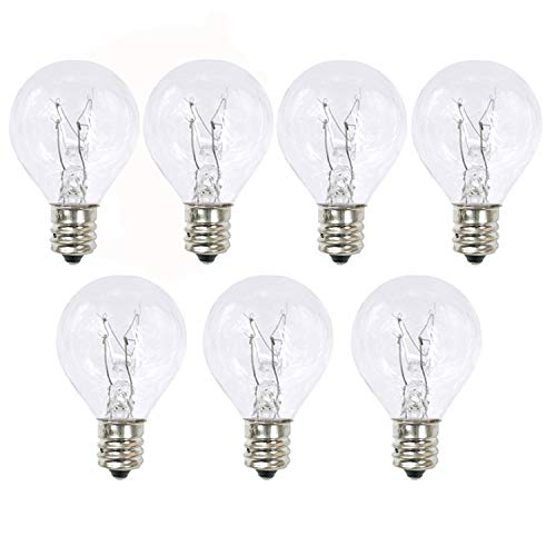 7-Pack,20 Watt Wax Melt Warmer Light Bulbs for Middle Size Scentsy Warmers & Candle Wax Warmer,Extra Long Life