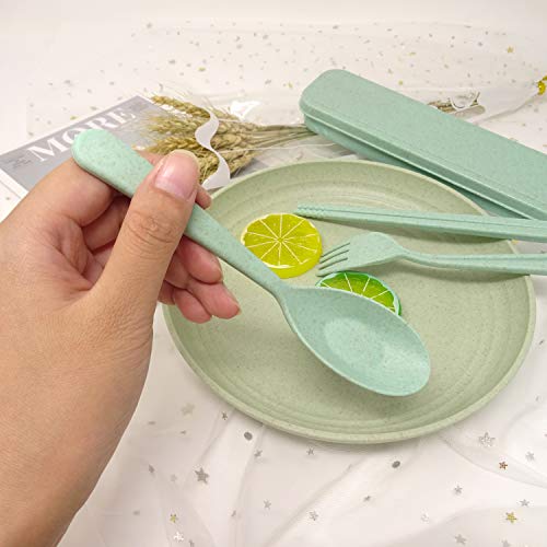 image for Honbay 3PCS Portable Cutlery Boreal Europe Style Healthy Eco-Friendly 