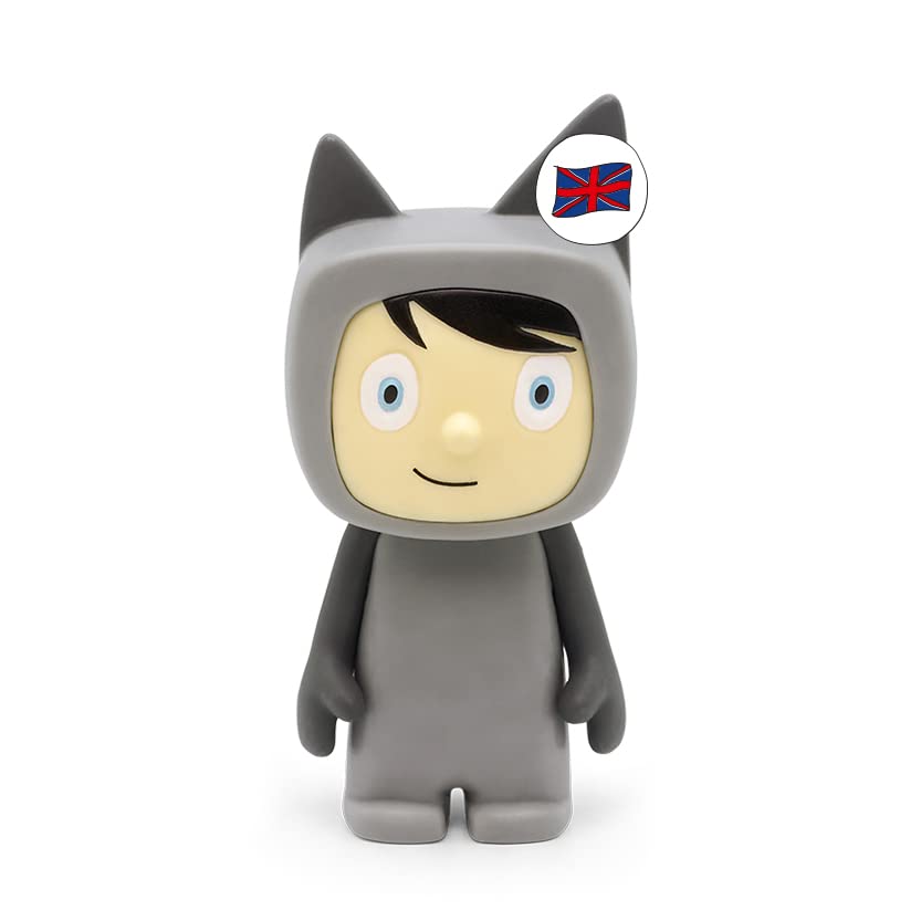 tonies Creative Audio Character - Kids Learning Toys with up to 90 Minutes of Customisable Content for Children, Grey