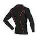 OUTOF Men's Long Sleeve T-Shirts Baselayer Cool Dry Compression Top Running Yoga Rashguard MTL7117