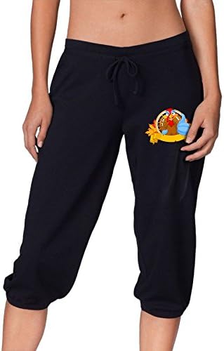 Thanksgiving Turkey Soft Seven Point Pants Sport Gym Pants Pocket Pant Jogger Sweatpants Yoga Workout Athletic Joggers Pants With Pockets XXL