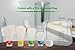Travel Bottle Set with Leak Proof Silicone Bottles and Cream Jar in TSA Approved EVA Bag. Suitable for all Toiletries such as Shampoo and Conditioner. Bottles are 3 oz, 2 oz and 1.25 oz - Clear
