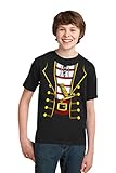 Pirate Buccanneer | Jumbo Print Novelty Halloween Costume Youth T-shirt
