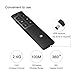 Wireless Presenter, Doosl Presentation Remote with Mouse Mode, 2.4GHz Rechargeable Presentation Pointer PPT Clicker Powerpoint Remote Control (New Edition)