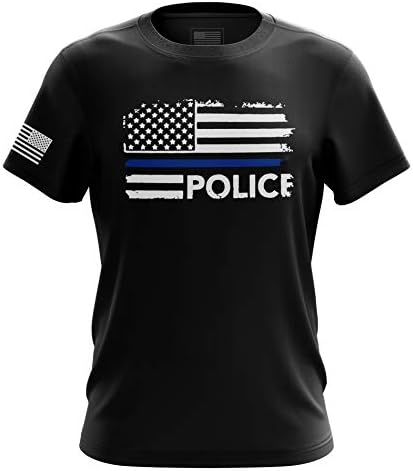 Back The Blue Support Police T Shirt
