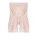 Cnhw Women's Lace Seamless High Stretch Maternity Underwear Support Boyshort Panty Skin L
