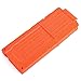 Bullet Magazine Clip, WOLFBUSH 12 Dart Reload Clip Magazine Soft Bullet Clip For Nerf Ammo Cartridge - Orange
