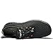 Tianyuqi Men's Mesh Slip On Water Shoes, 43 M EU / 9.5 D(M) US, Allblack