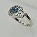 Evil Eye Ring & Cubic Zirconia Evil Eye Ring