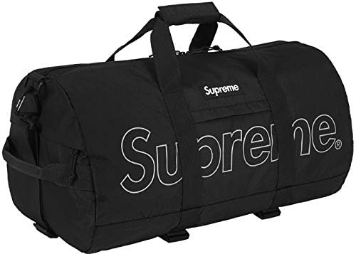 Supreme FW18 Duffle Bag Black Brand New 100% Authentic Real
