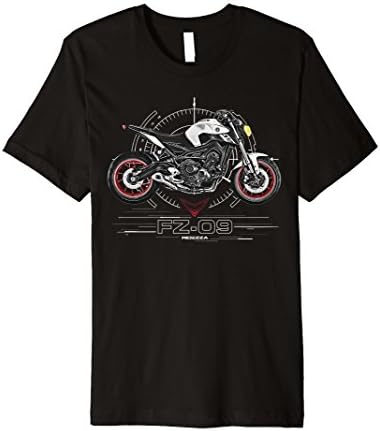 Men's Ridezza FZ-09 T-Shirt XL Black