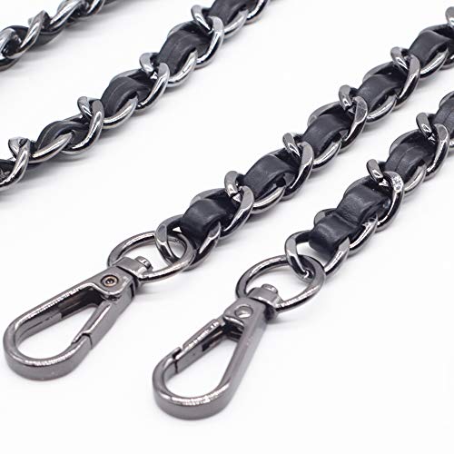 1 SUPXINJIA+Leather+Replacement+Shoulder%25EF%25BC%258CCrossbody+%25EF%25BC%2588Black%25EF%25BC%2589