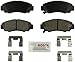 BOSCH BE1506H Blue Ceramic Disc Brake Pad Set With Hardware - Compatible With Select Acura TSX; Honda Accord; FRONT