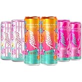 Alani Cotton Candy, Orange Kiss & Pink Slush Variety Pack (Pack of 6) | Limited Edition Variety Pack | Sugar-Free, Low-Calorie, 200mg Caffeine, Energy Boost Drink 12 fl oz