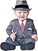 InCharacter Baby Boy's Businessman Costume, Grey, Small by Fun World
