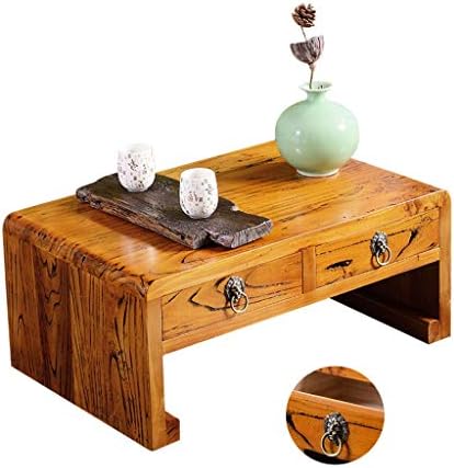 Table Japanese Coffee Table Tea Table With Drawer Bay Window Table Tatami Table Small Dining Table Color Brown Size 60 40 30cm Buy Online At Best Price In Uae Amazon Ae
