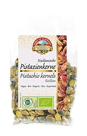 Pistachos sicilianos pelados crudos orgánicos 700g BIO ...