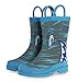 Shark in the Sea - Boy's Rain Boots (Toddler/Little Kid)