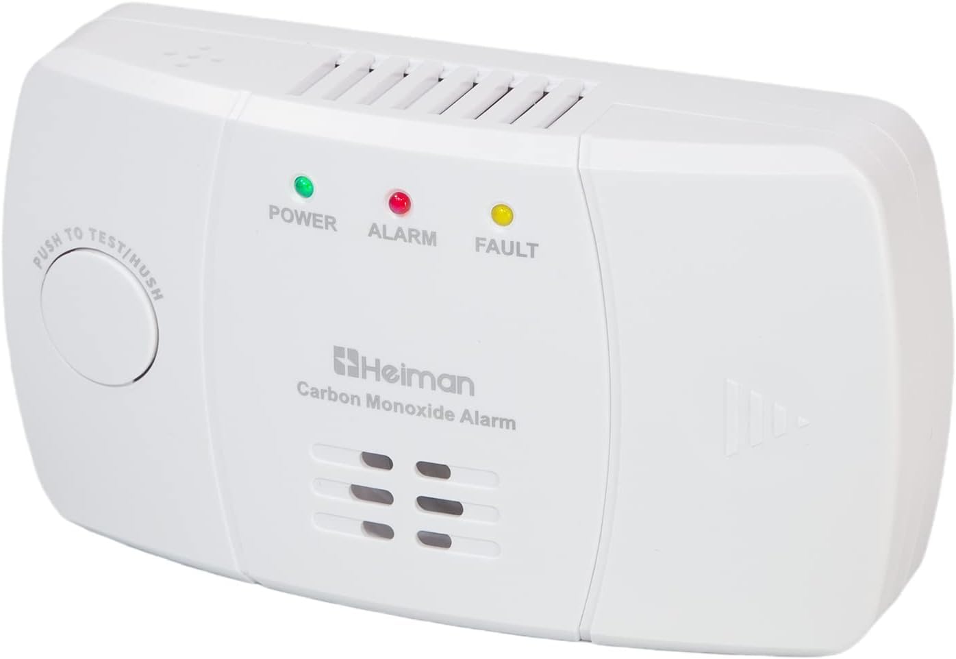 Heiman Carbon Monoxide Detector and Alarm, CO Detector for Home with Battery Powered, 10 Years Sensor, Portable Carbon Monoxide Alarm Campervan EN 50291 Certified HM-722ES-G